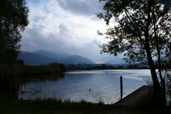 Ein stiller Winkel am Chiemsee (Bayern)