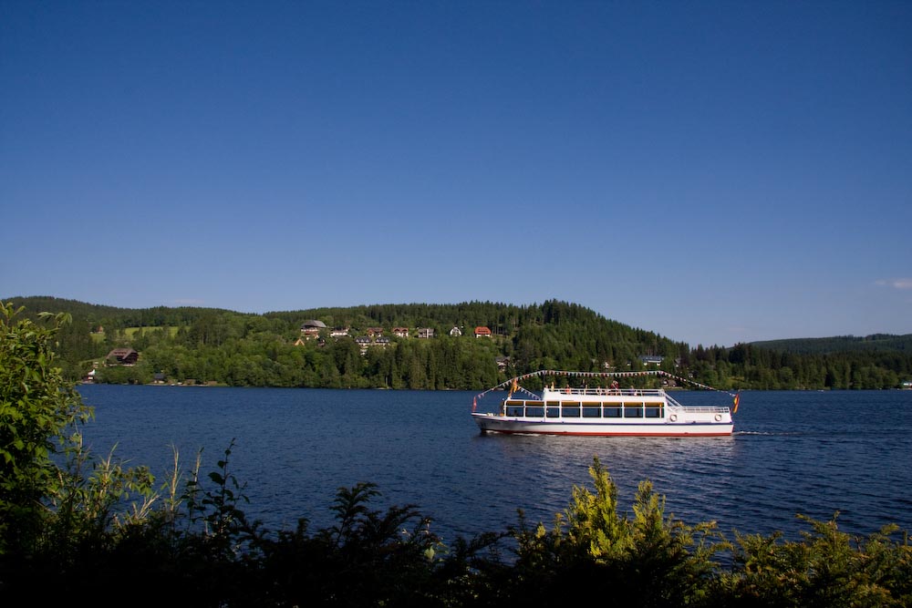 Ein strahlender Morgen am Titisee