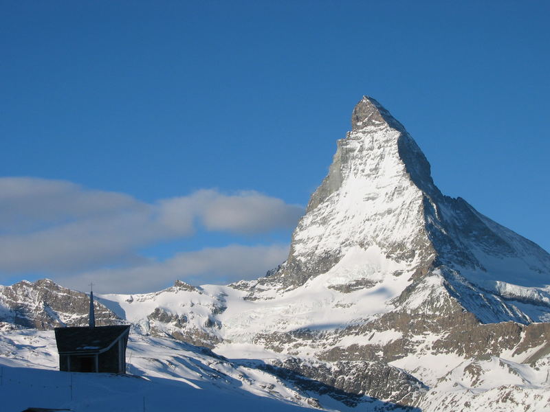 Ein strahlender Morgen auf 2700 M.ü.M