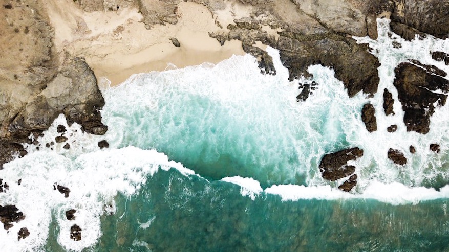 Ein Strand in der Baja California