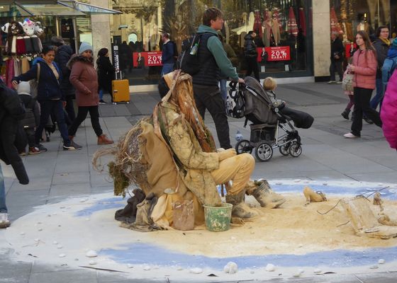 Ein Strand mitten in der Stadt...