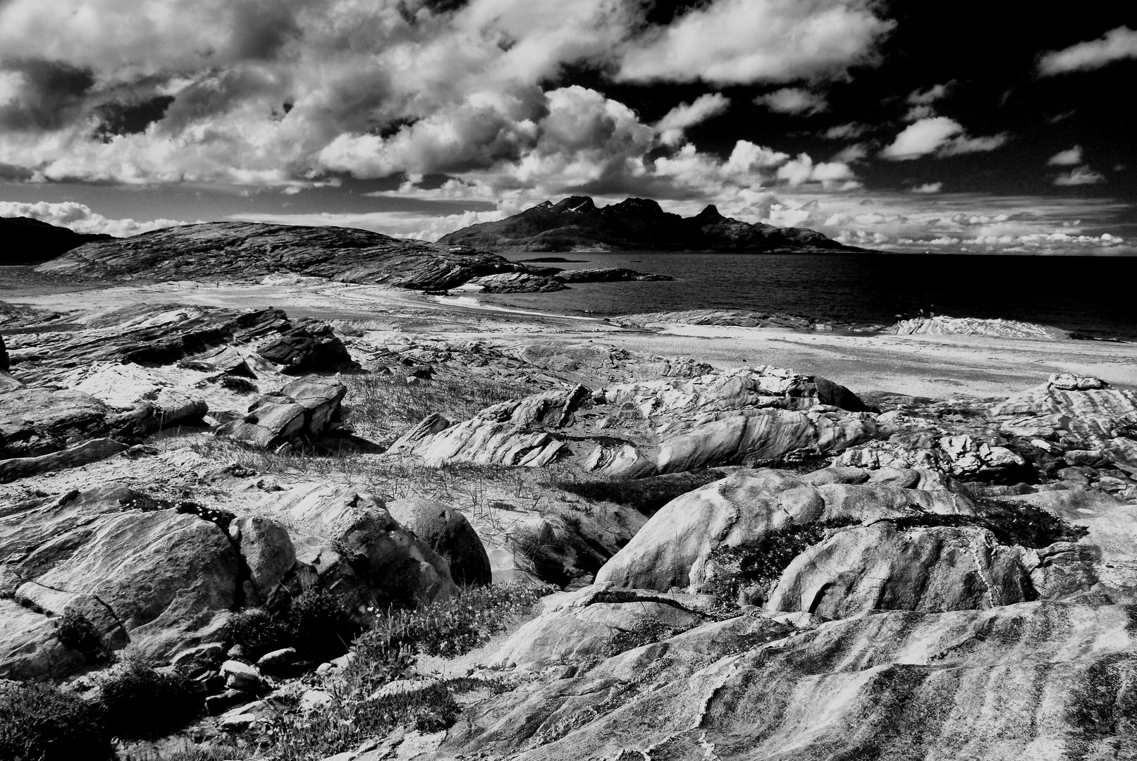 Ein Strand voller Wolken