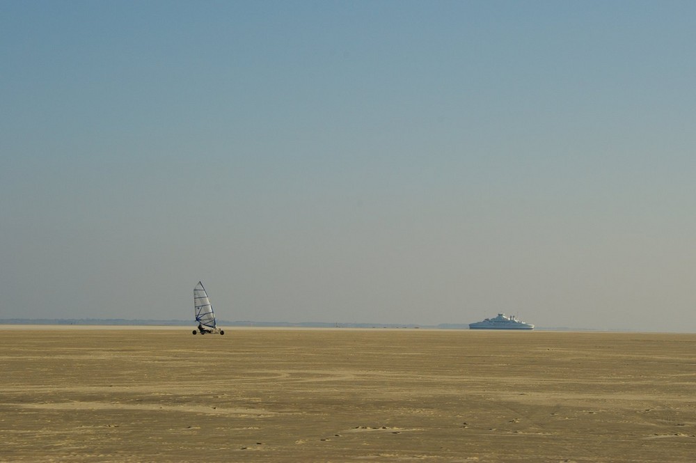 Ein Strand wie eine Wüste