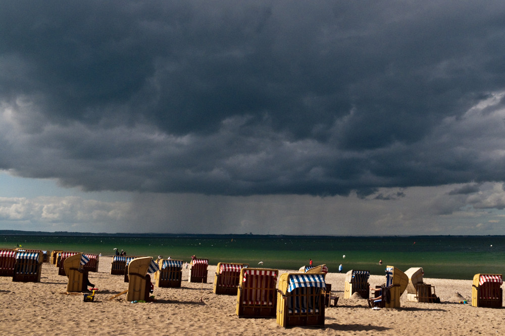 Ein Strandtag geht zu Ende (1)