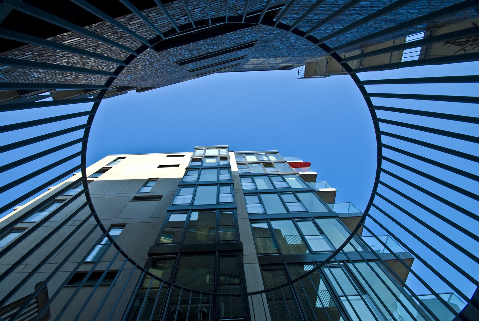 Ein Straßenschlüchtlein in der HafenCity