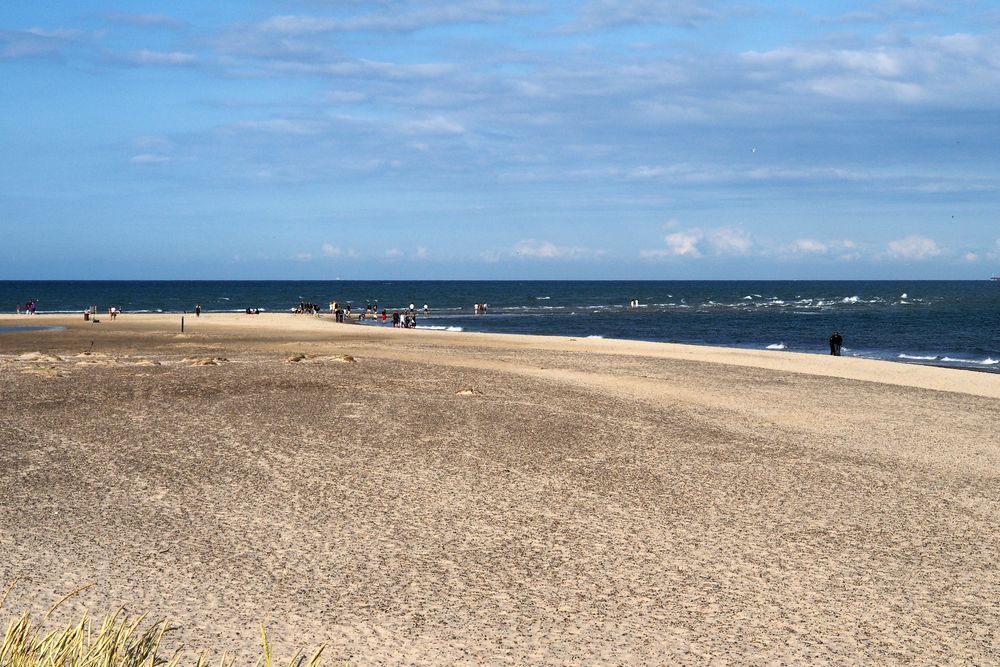 Ein Streifen im Meer