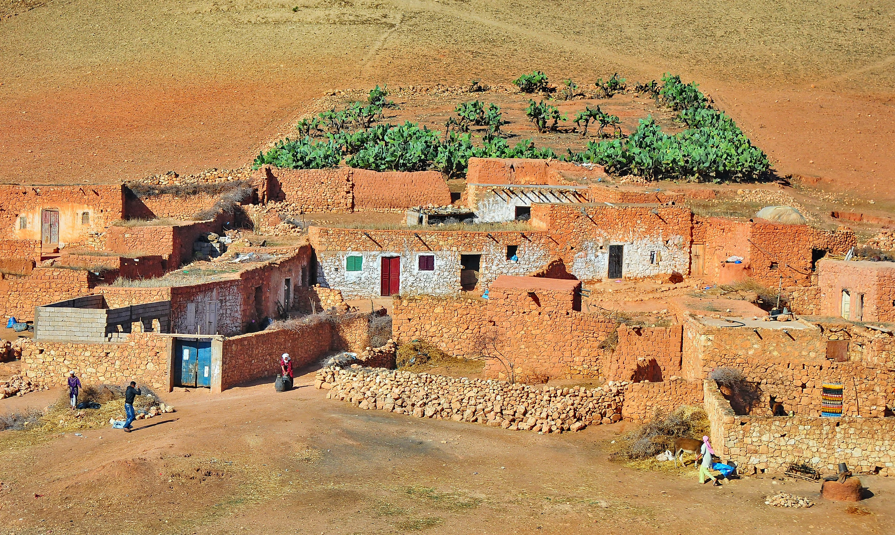 Ein "stromloses" Dorf in Marocco