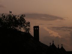 Ein Stück Abendhimmel über Dresden vor 5 Minuten