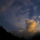 Ein Stück blauer Himmel in dieser Regenzeit