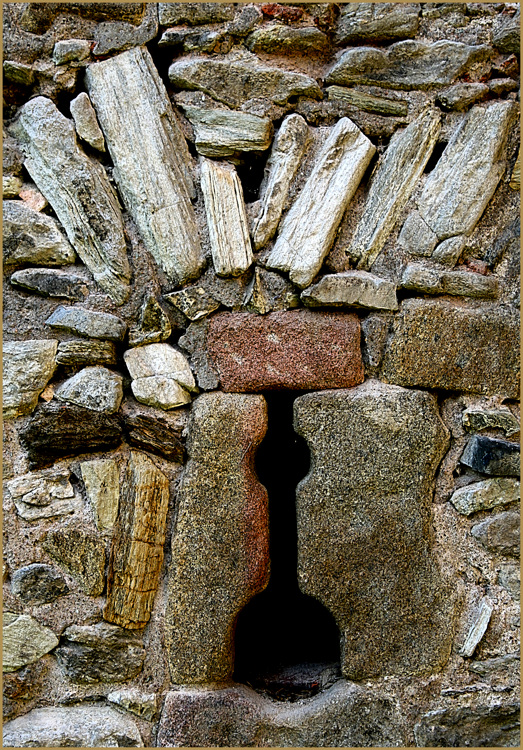 Ein Stück Burgmauer