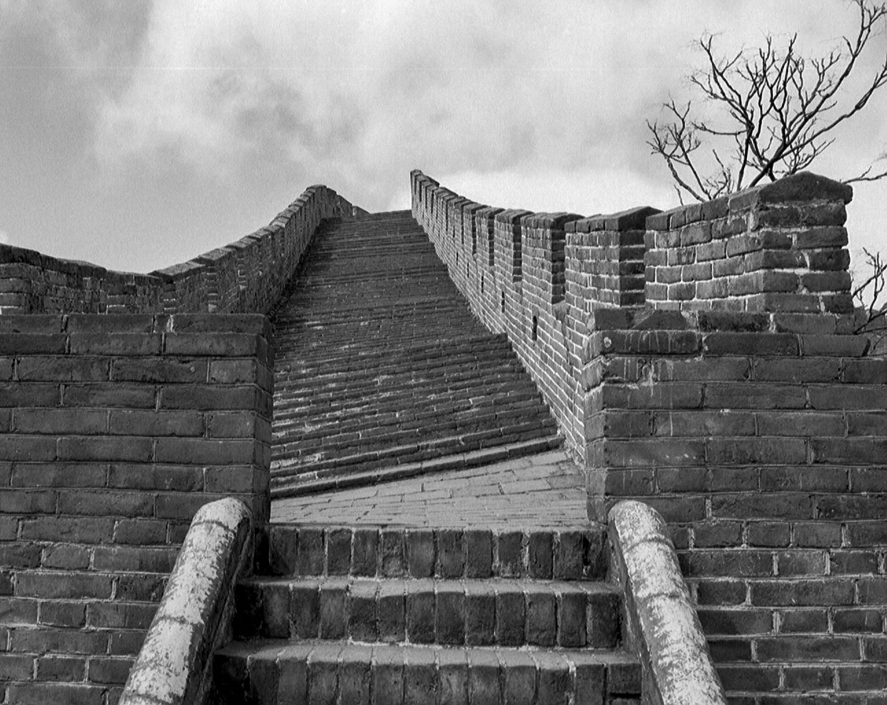 Ein Stück der großen Mauer, China 2002 (analog)