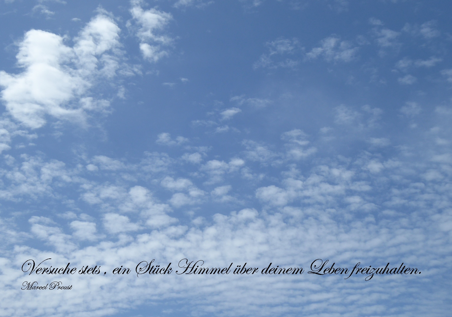 Ein Stuck Himmel Foto Bild Spezial Himmel Karten Bilder Auf Fotocommunity