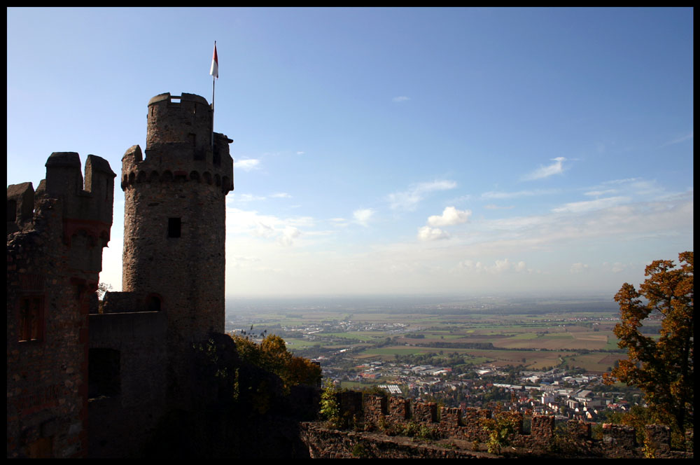 ein Stück Himmel über der Bergstrasse