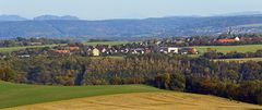 Ein Stück unterhalb von Schmorsdorf auf den linken Höhen des Müglitztales...