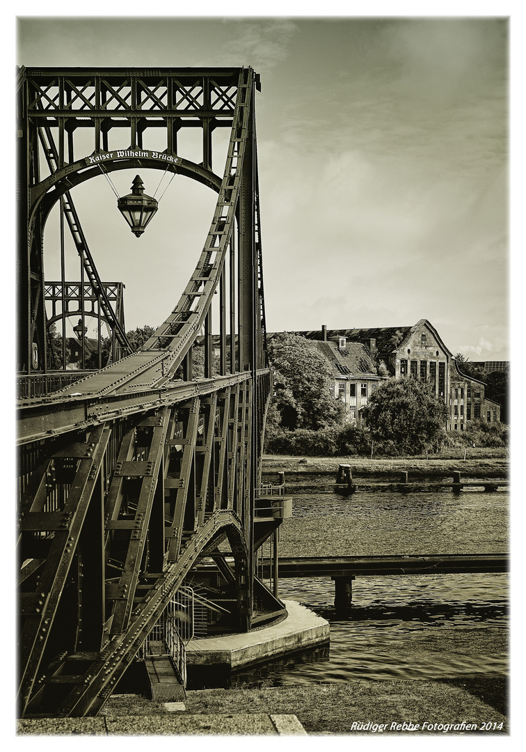 Ein Stück Wilhelmshaven " Die Kaiser Wilhelm Brücke und die Südzentrale "