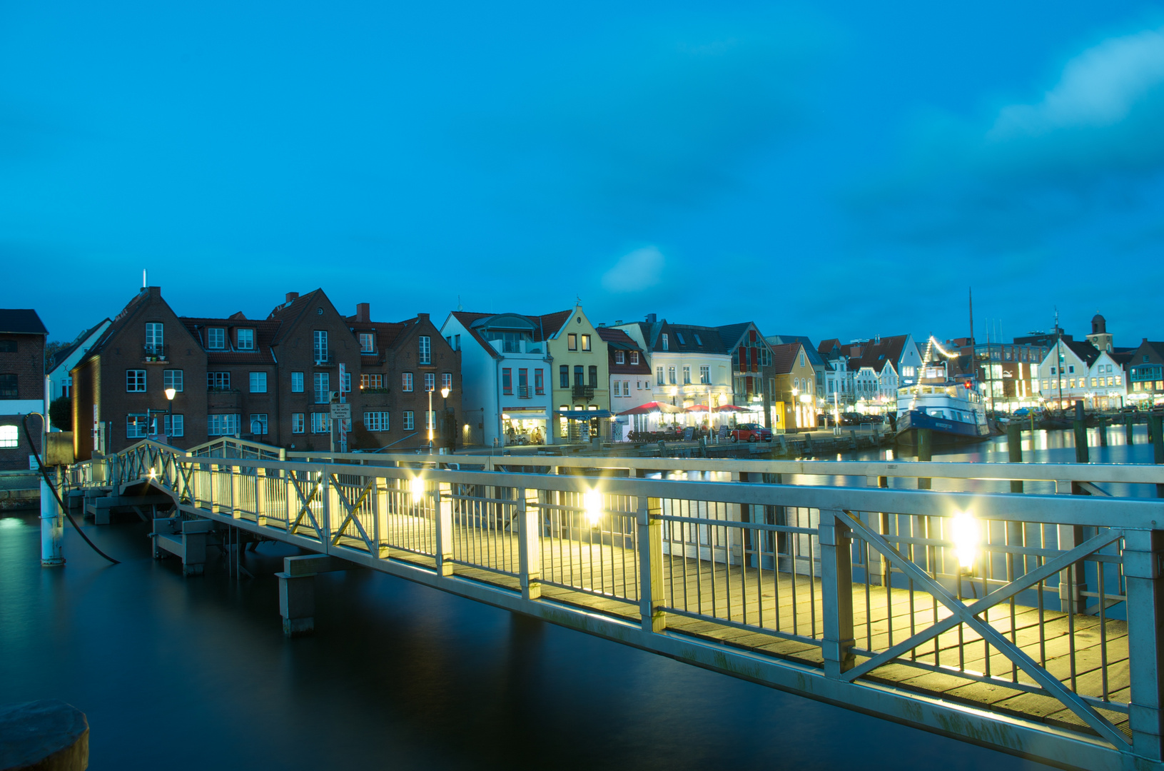 Ein stürmischer Novemberabend an der Nordseeküste