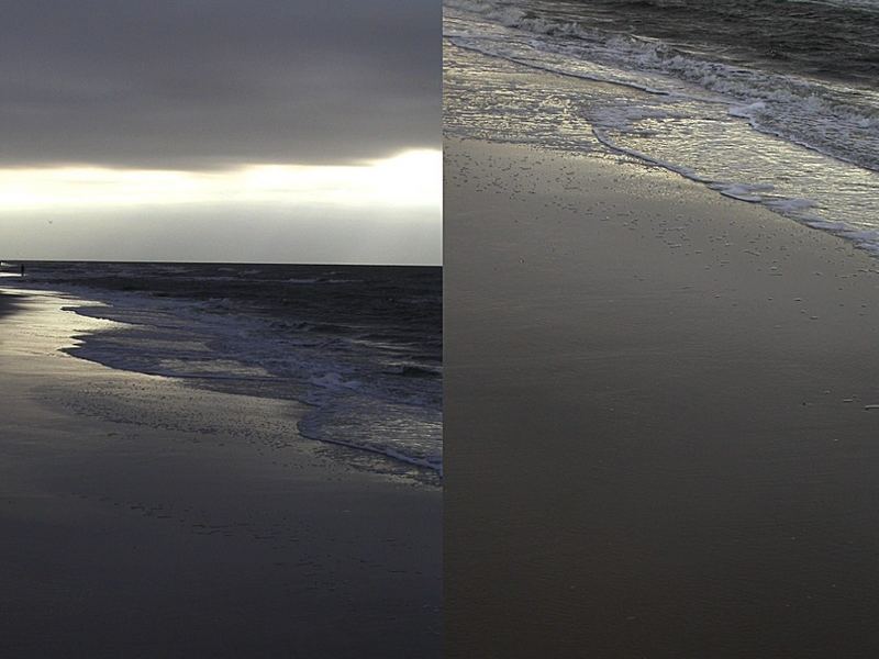 Ein stürmischer Spaziergang an der Nordsee