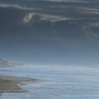 Ein stürmischer Tag am Strand von Sylt