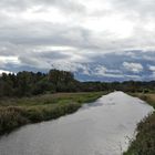 Ein stuermischer Tag an der Attel bei Wasserburg