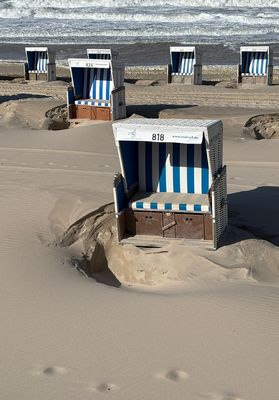 ein stürmischer Tag an der Nordsee