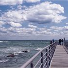 Ein stürmischer Tag an der Ostsee