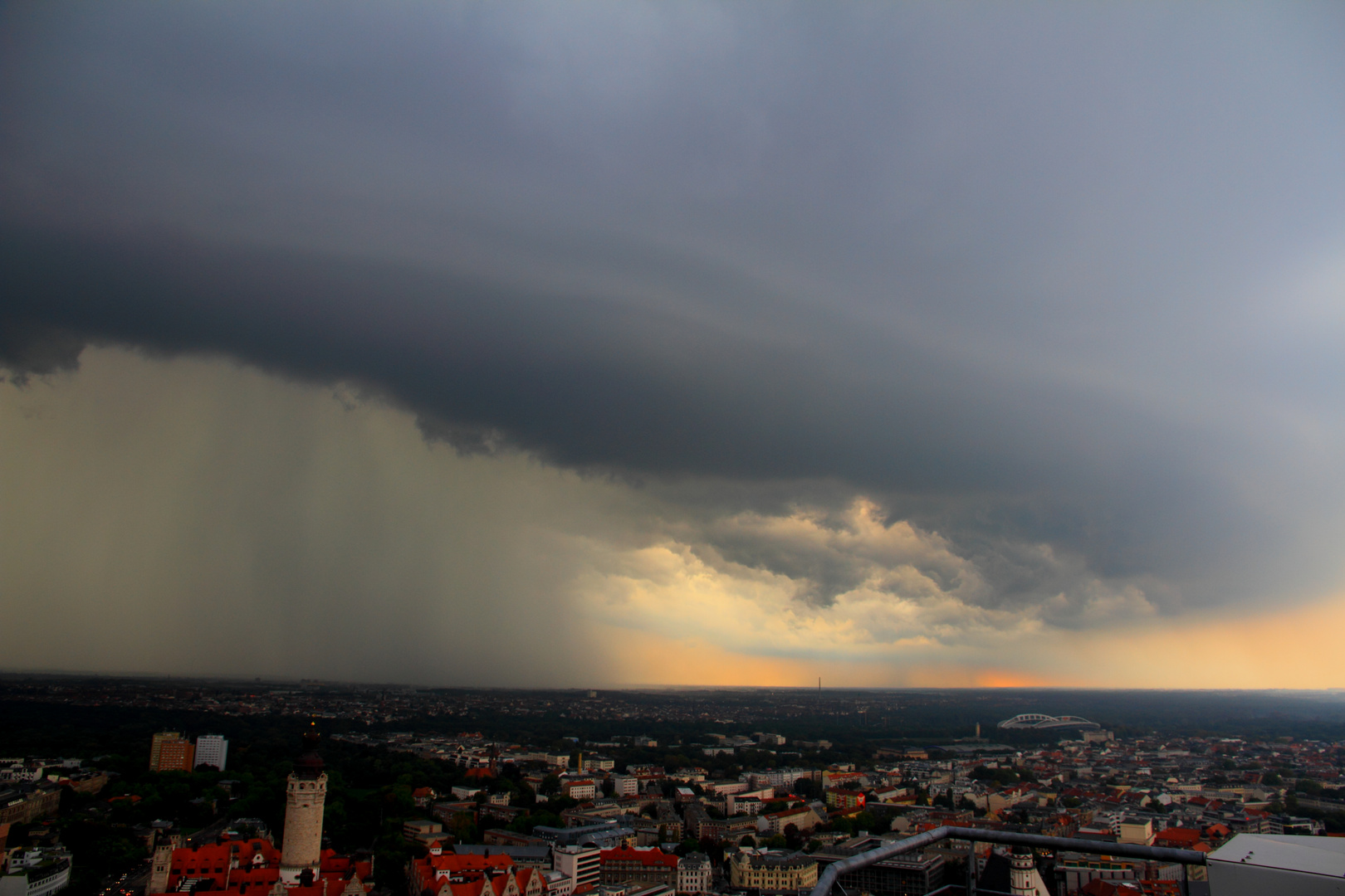 ein Sturm über Leizig