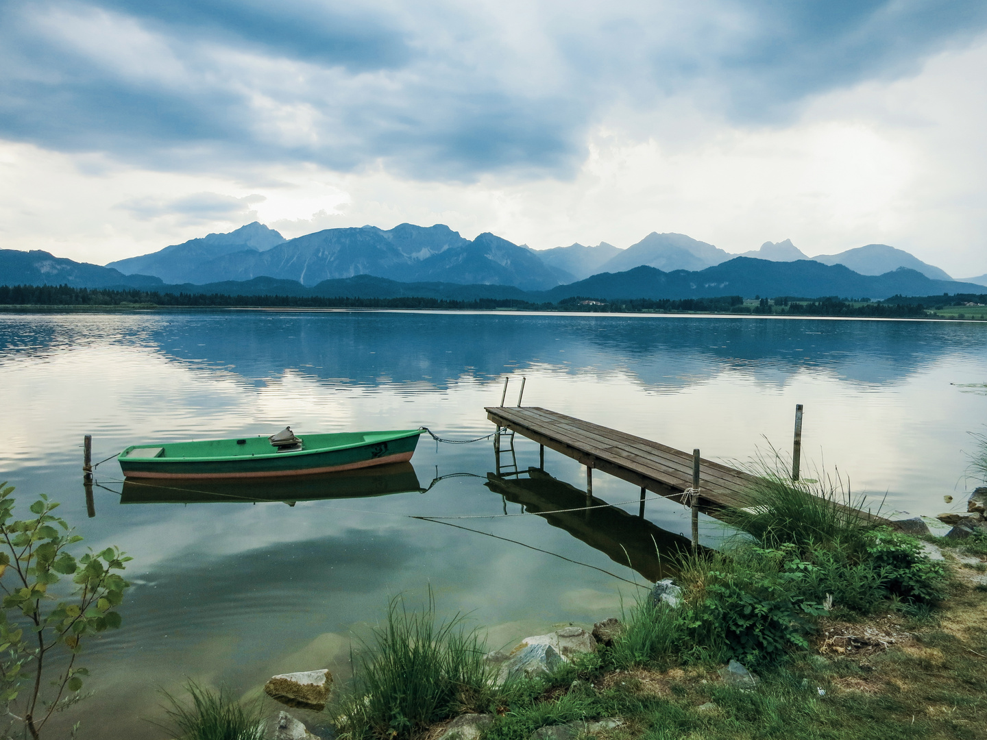 Ein Sturm zieht auf am Hopfensee