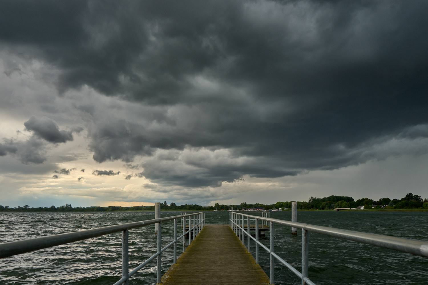 Ein Sturm zieht auf.