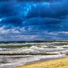 EIN STURM ZIEHT VORBEI. BLICK RICHTUNG DARSS.