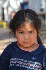 ein süßes Kind aus Peru