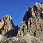 Ein Supermorgen auch am Langkofel in den Dolomiten