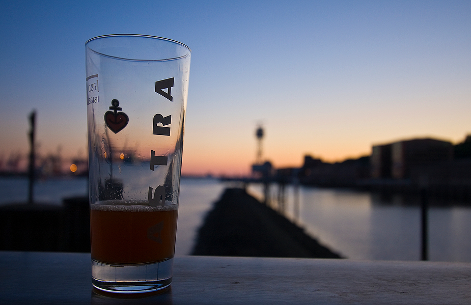 Ein Tag am Hafen geht zu Ende