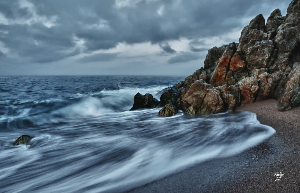 ein tag am Meer