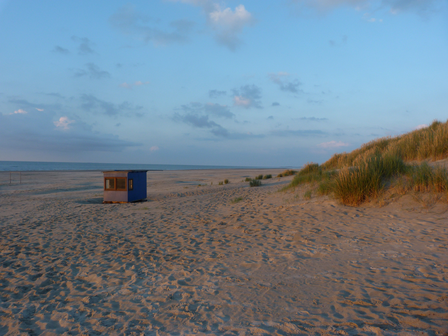 Ein Tag am Meer geht zu Ende