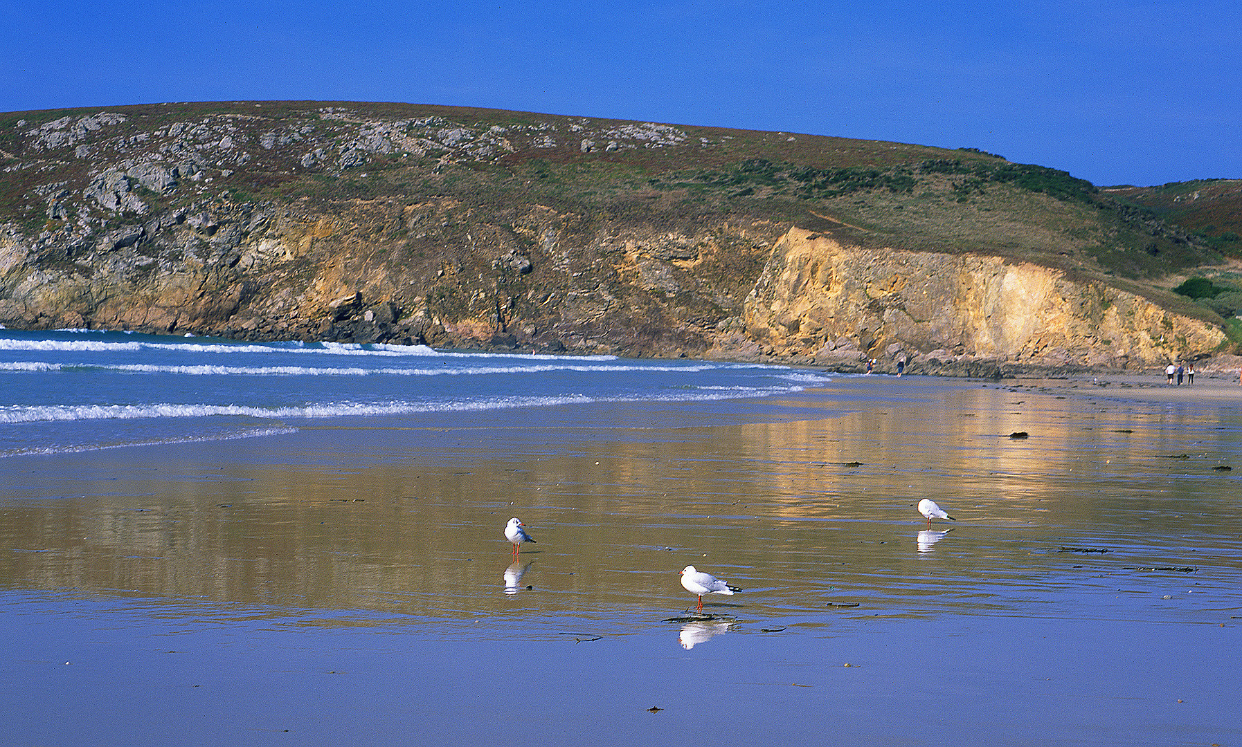 Ein Tag am Meer in der Bretagne