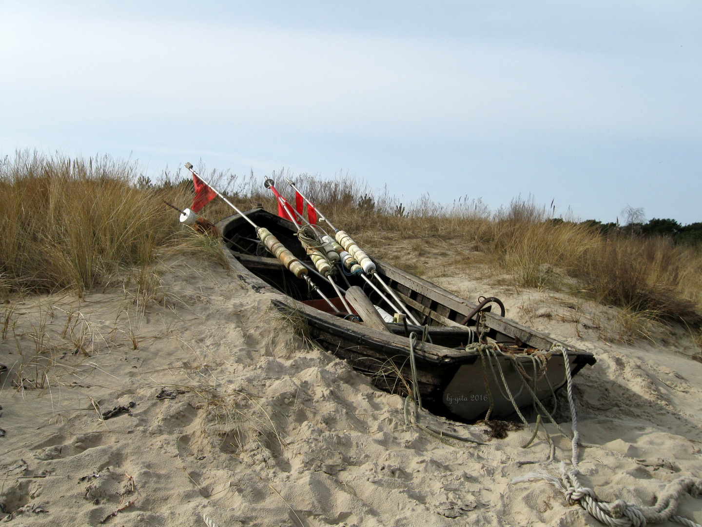 Ein Tag am Strand des Friedens