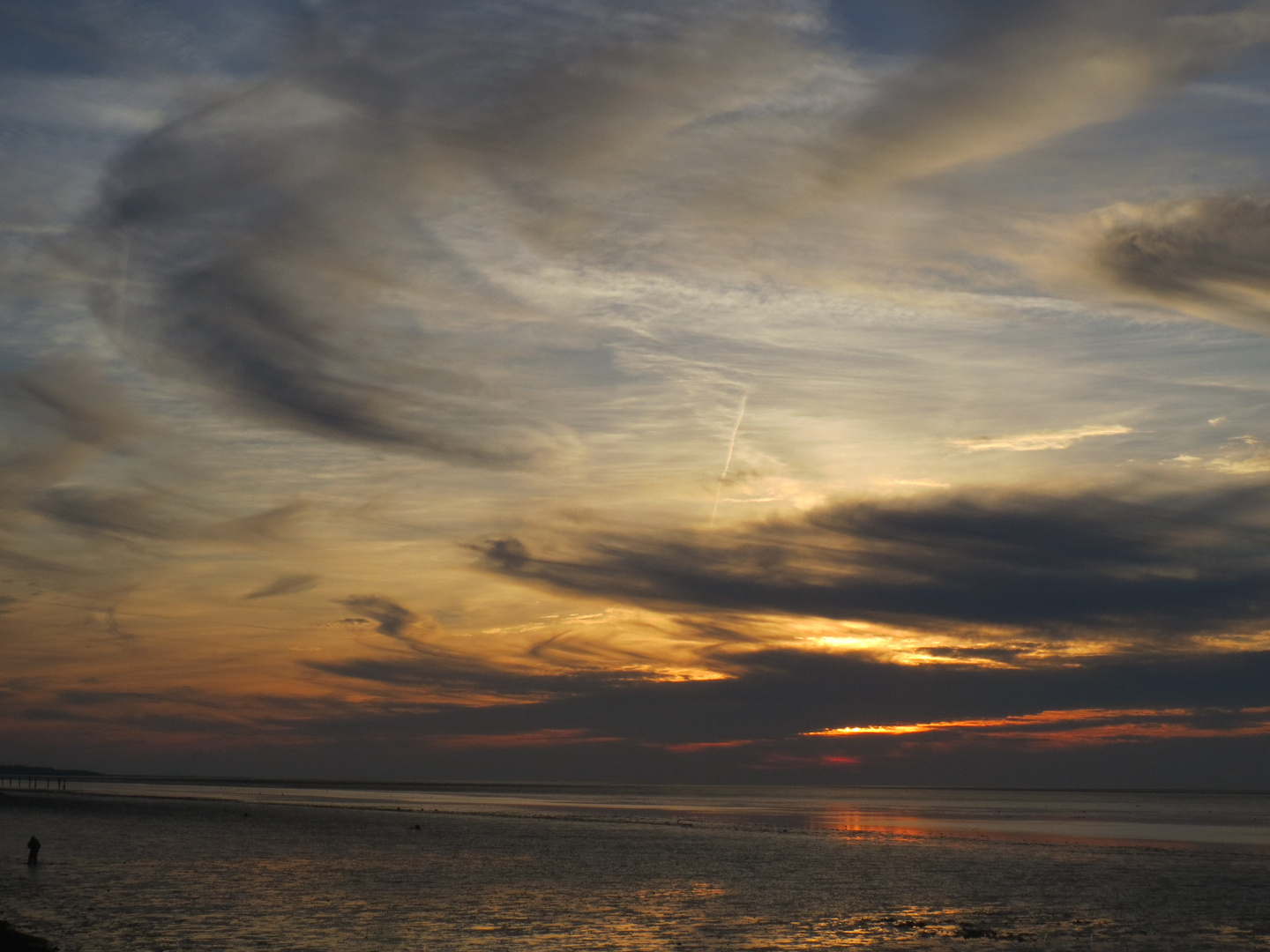 Ein Tag an der Nordsee geht vorbei