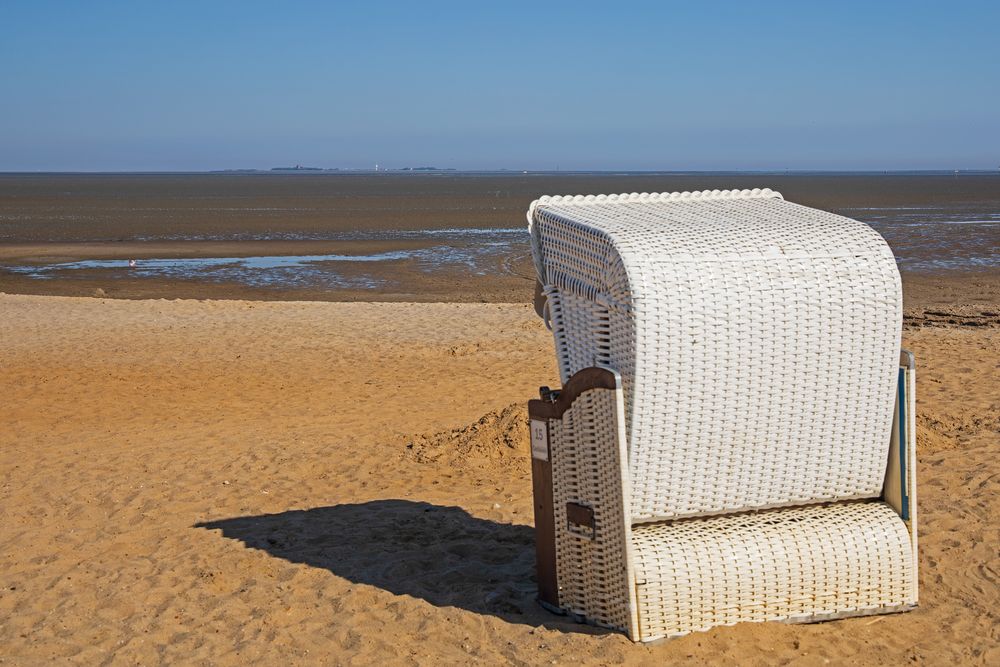 Ein Tag an der Nordsee I - Blick auf Neuwerk, Cuxhaven