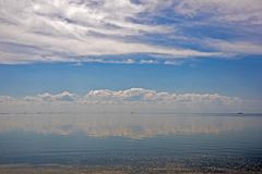 Ein Tag an der Nordsee VII - Flaute auf der Aussenweser, Landkreis Cuxhaven