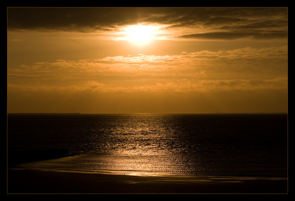 Ein Tag auf Borkum geht zu Ende II