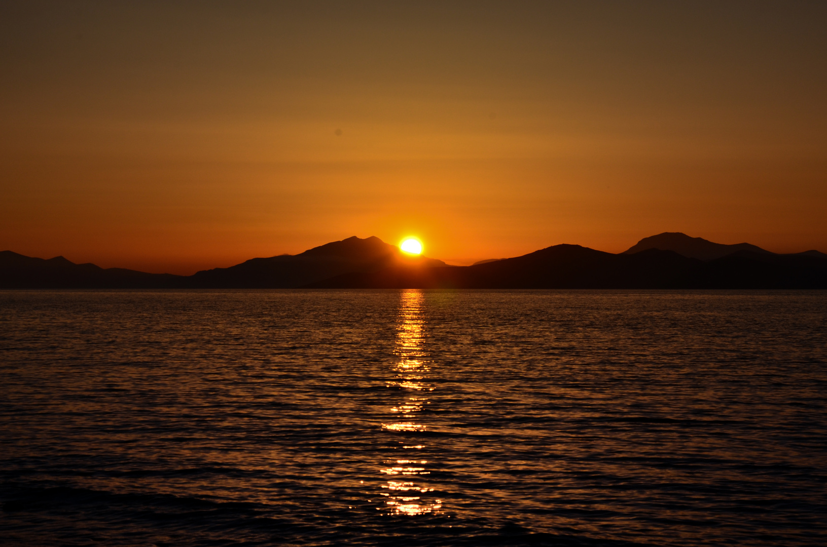 Ein Tag auf der Insel Kos geht zu Ende