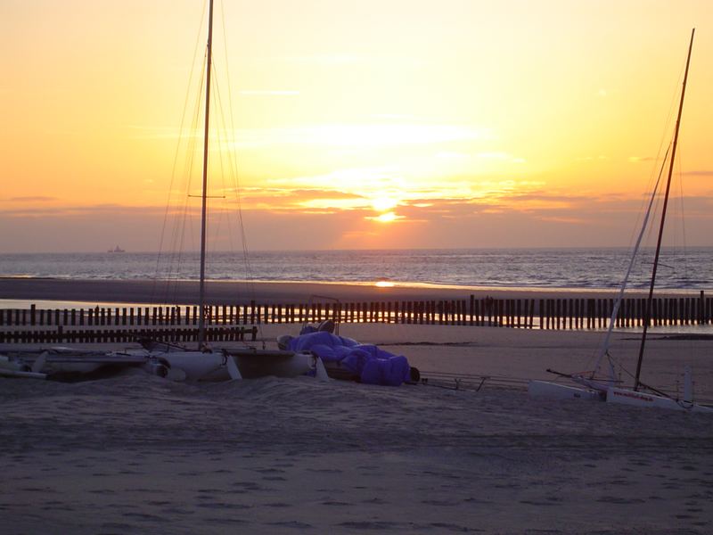 Ein Tag auf der Insel Wangerooge geht zu Ende