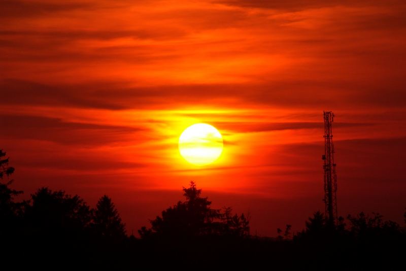 Ein Tag geht zu Ende !