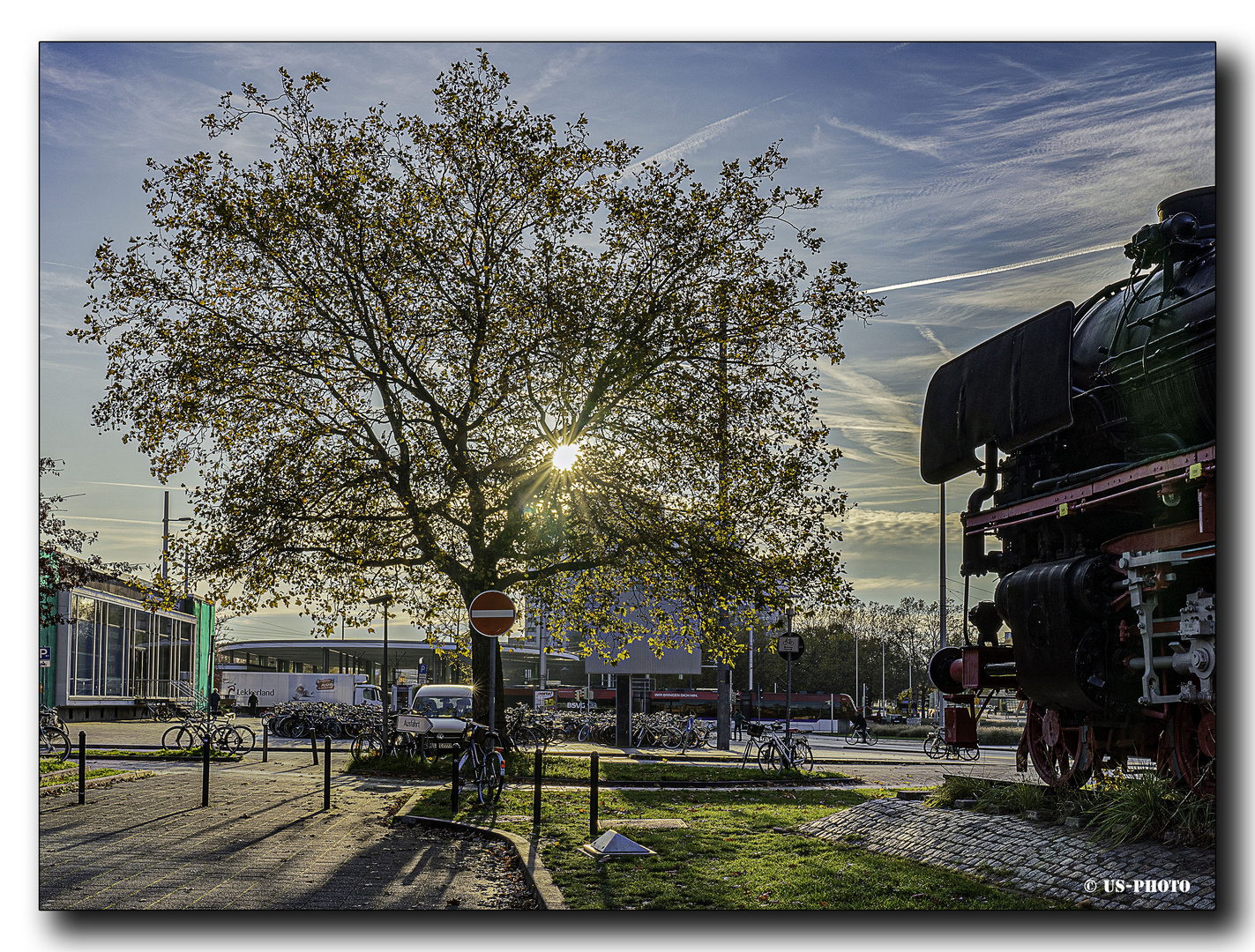 Ein Tag geht zu Ende - Bhf. Braunschweig