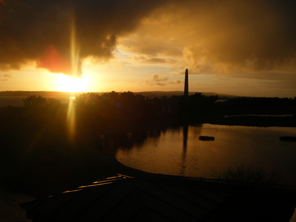 ein Tag geht zu Ende in Irland von Ivi C. 