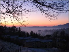 Ein Tag geht zu Ende über St. Gallen