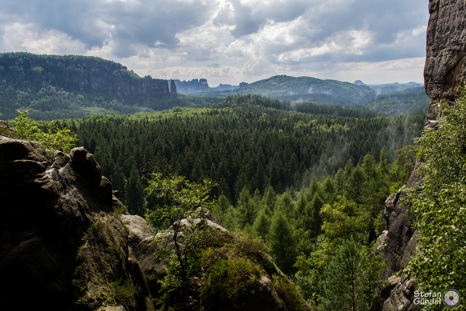 ...ein Tag im Nationalpark "Sächsische Schweiz"...