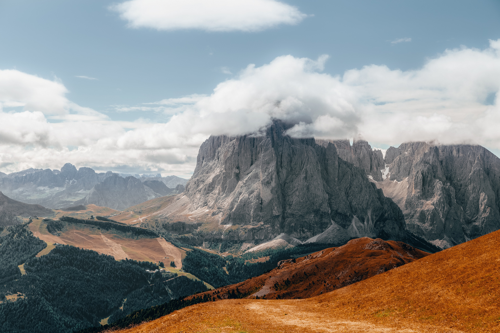 Ein Tag in den Dolomiten / Seceda