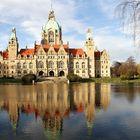 ein Tag in Hannover ... das Rathaus bei 20 Grad im Abendlicht