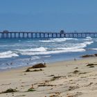 Ein Tag nach Sturm am Pacific - Imperial Beach